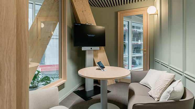 Interior of a office